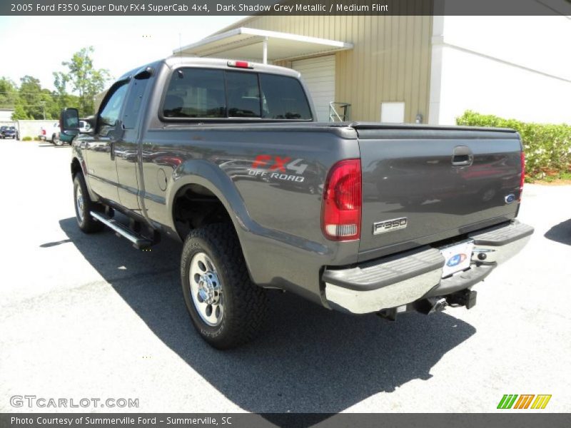 Dark Shadow Grey Metallic / Medium Flint 2005 Ford F350 Super Duty FX4 SuperCab 4x4