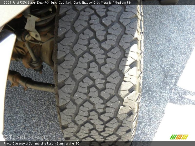 Dark Shadow Grey Metallic / Medium Flint 2005 Ford F350 Super Duty FX4 SuperCab 4x4