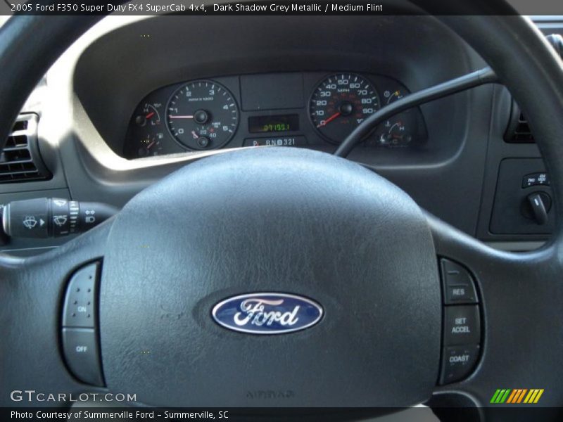 Dark Shadow Grey Metallic / Medium Flint 2005 Ford F350 Super Duty FX4 SuperCab 4x4
