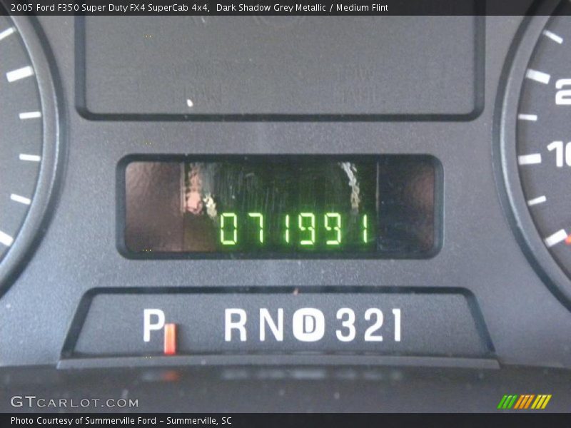 Dark Shadow Grey Metallic / Medium Flint 2005 Ford F350 Super Duty FX4 SuperCab 4x4