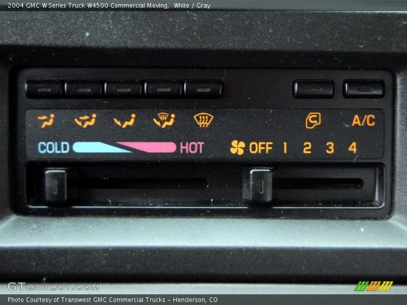 Controls of 2004 W Series Truck W4500 Commercial Moving