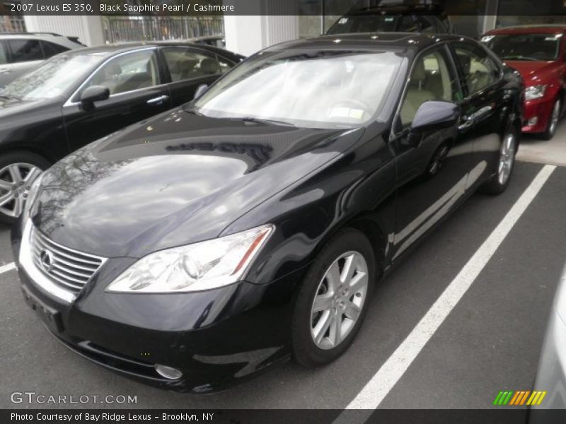 Black Sapphire Pearl / Cashmere 2007 Lexus ES 350