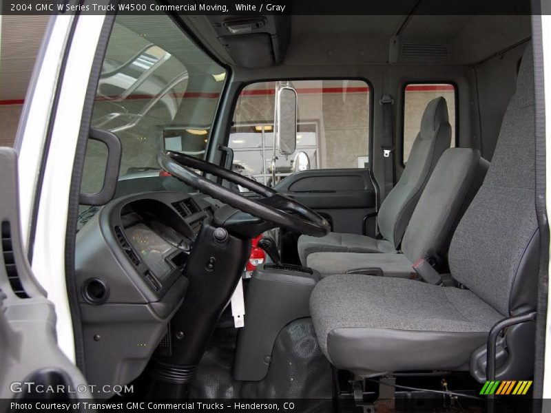  2004 W Series Truck W4500 Commercial Moving Gray Interior
