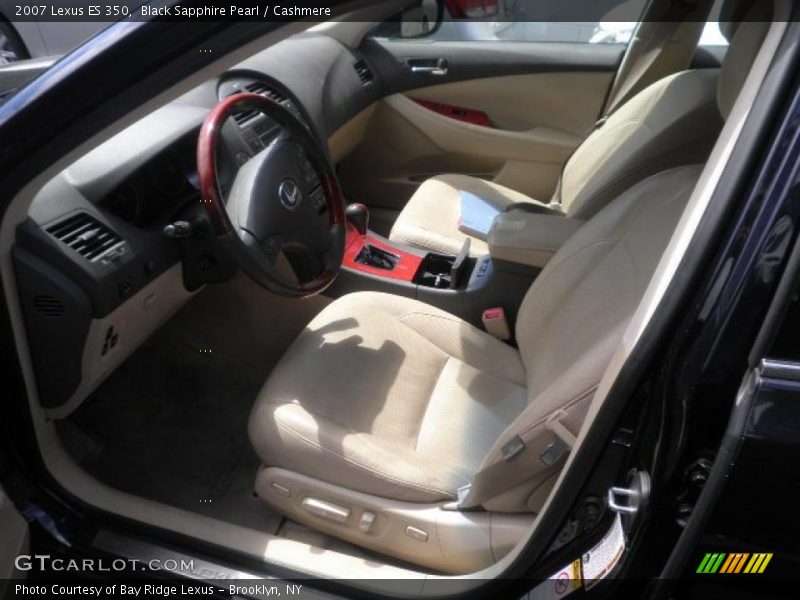 Black Sapphire Pearl / Cashmere 2007 Lexus ES 350