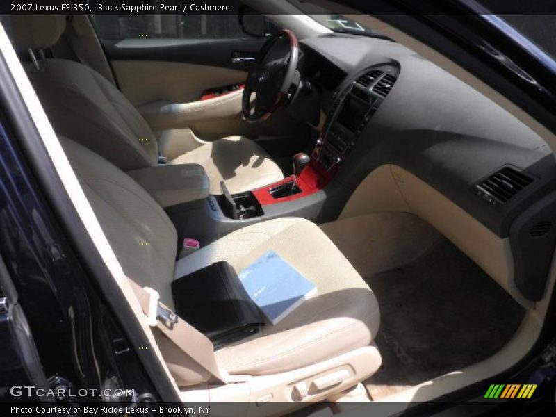 Black Sapphire Pearl / Cashmere 2007 Lexus ES 350