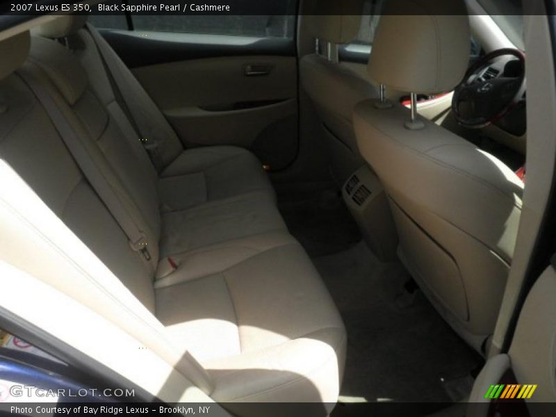 Black Sapphire Pearl / Cashmere 2007 Lexus ES 350
