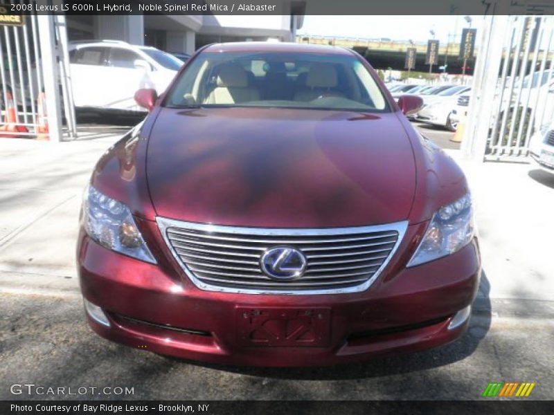  2008 LS 600h L Hybrid Noble Spinel Red Mica