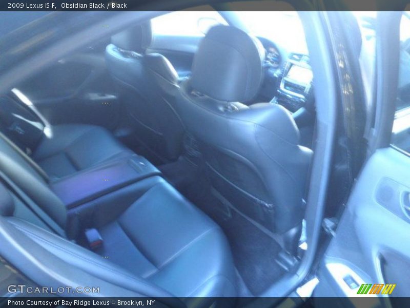 Obsidian Black / Black 2009 Lexus IS F