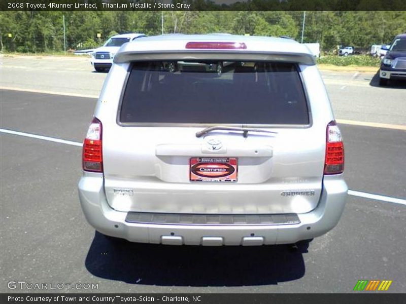 Titanium Metallic / Stone Gray 2008 Toyota 4Runner Limited