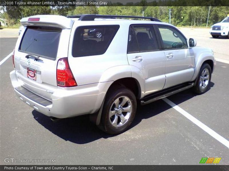 Titanium Metallic / Stone Gray 2008 Toyota 4Runner Limited