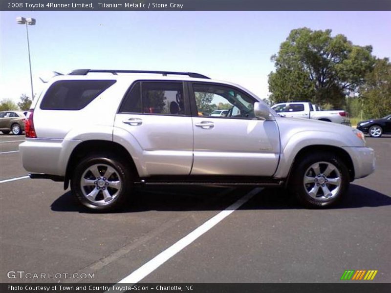 Titanium Metallic / Stone Gray 2008 Toyota 4Runner Limited