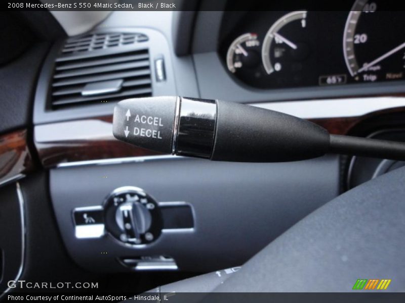 Black / Black 2008 Mercedes-Benz S 550 4Matic Sedan