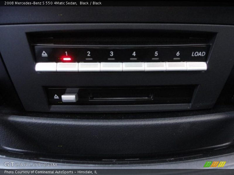 Black / Black 2008 Mercedes-Benz S 550 4Matic Sedan