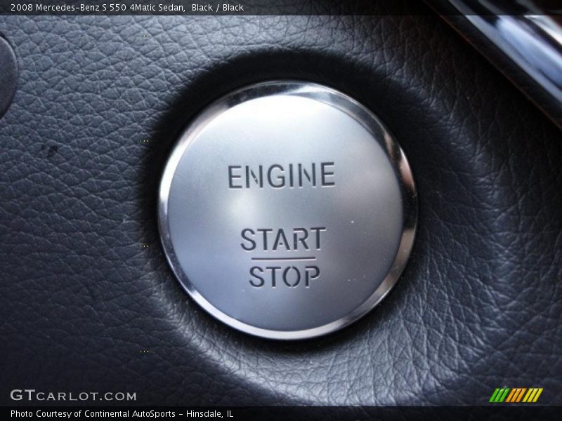 Black / Black 2008 Mercedes-Benz S 550 4Matic Sedan