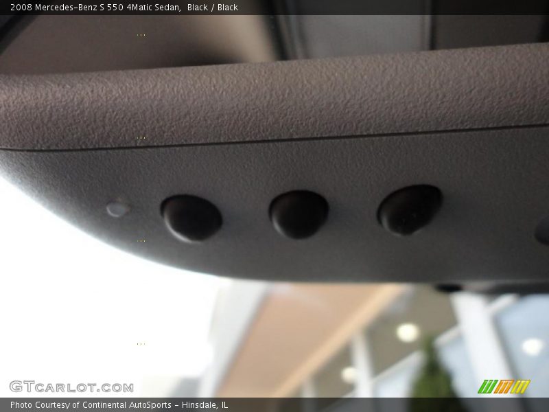 Black / Black 2008 Mercedes-Benz S 550 4Matic Sedan