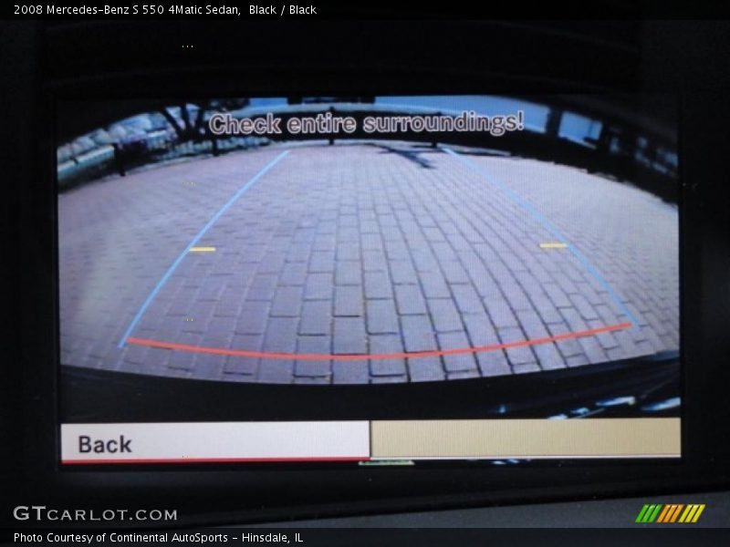 Black / Black 2008 Mercedes-Benz S 550 4Matic Sedan