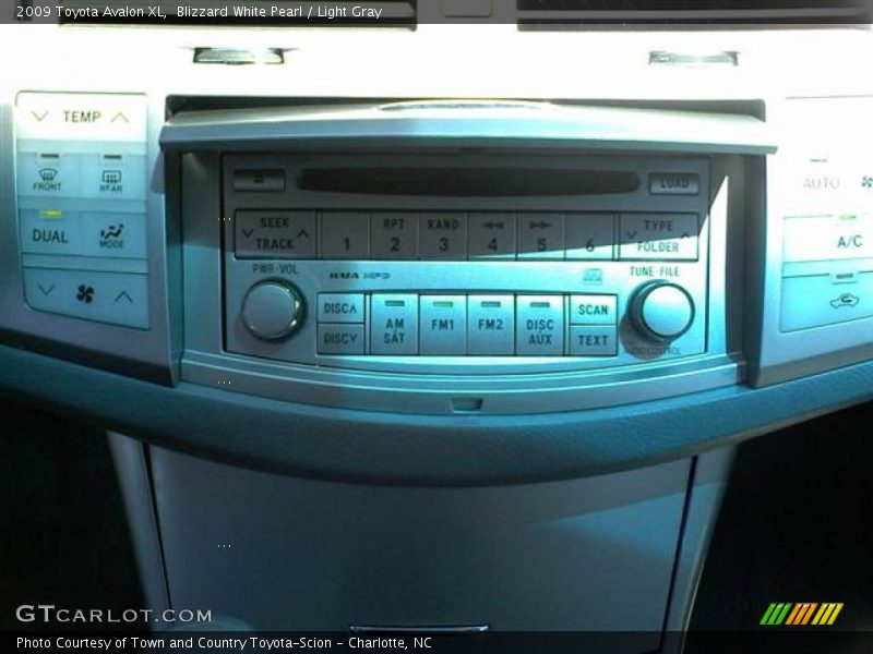 Blizzard White Pearl / Light Gray 2009 Toyota Avalon XL
