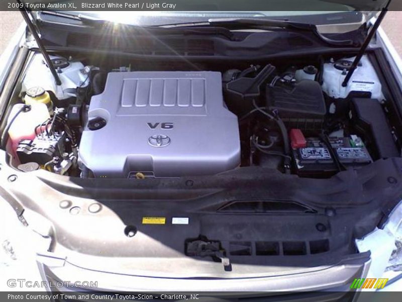 Blizzard White Pearl / Light Gray 2009 Toyota Avalon XL