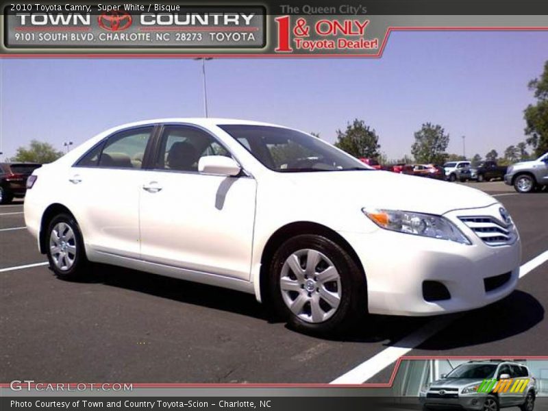 Super White / Bisque 2010 Toyota Camry