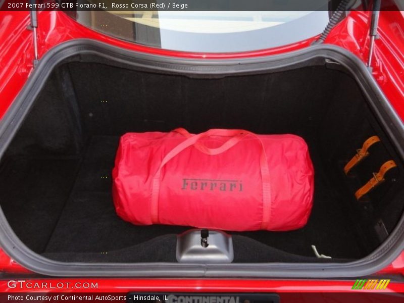  2007 599 GTB Fiorano F1 Trunk