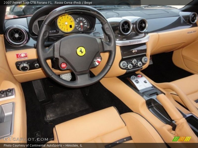 Beige Interior - 2007 599 GTB Fiorano F1 