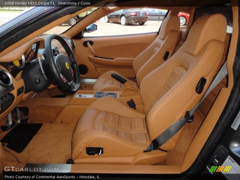  2008 F430 Coupe F1 Cuoio Interior
