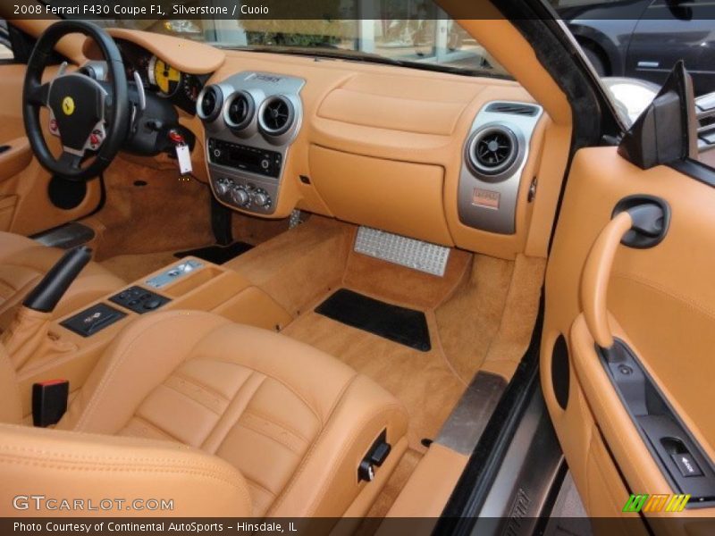 Dashboard of 2008 F430 Coupe F1