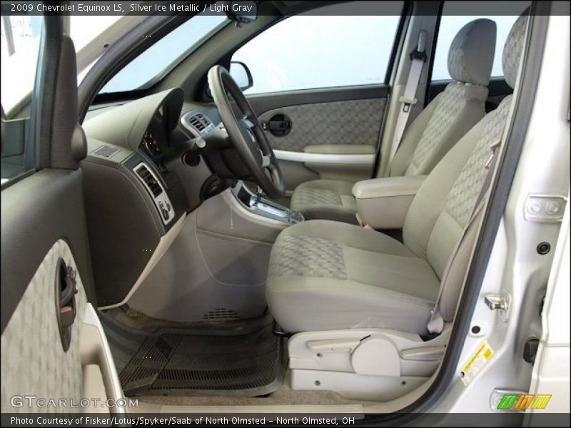  2009 Equinox LS Light Gray Interior