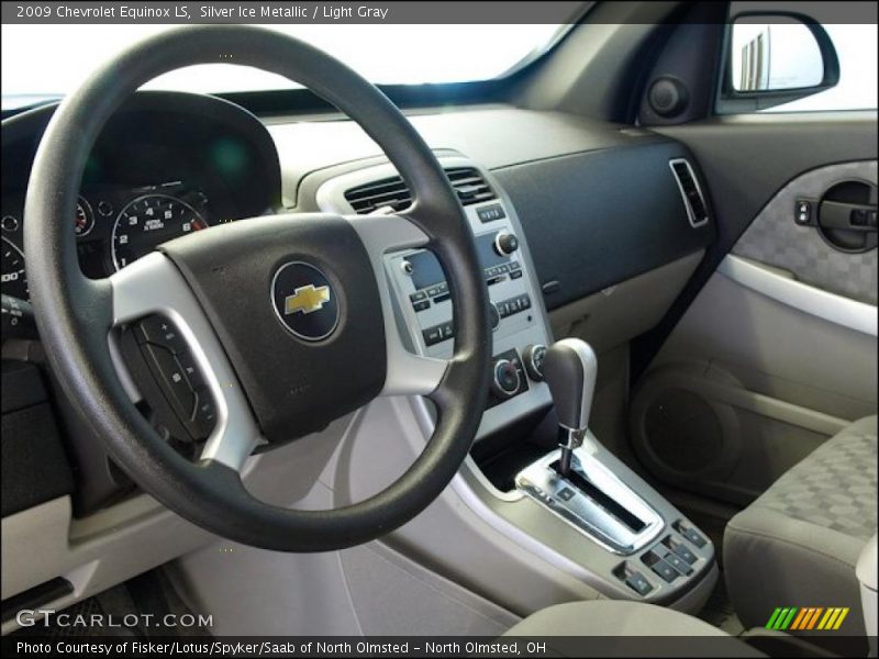Dashboard of 2009 Equinox LS