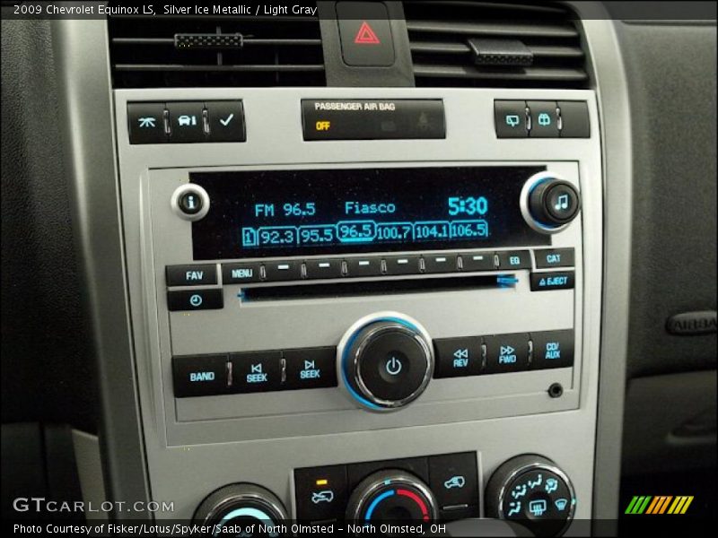 Controls of 2009 Equinox LS