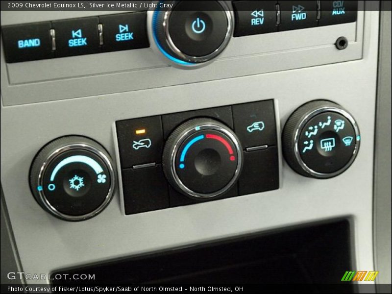 Controls of 2009 Equinox LS
