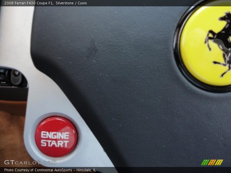 Controls of 2008 F430 Coupe F1