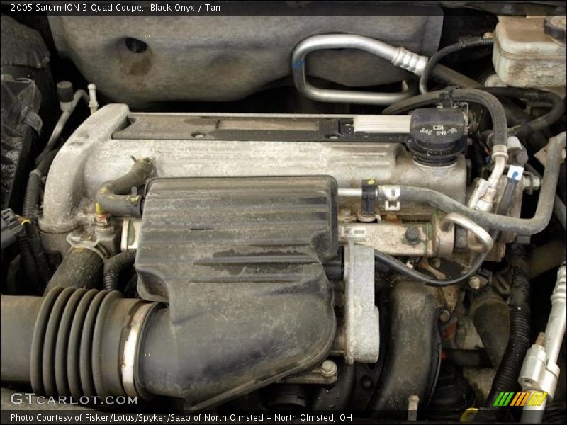  2005 ION 3 Quad Coupe Engine - 2.2 Liter DOHC 16-Valve Ecotec 4 Cylinder