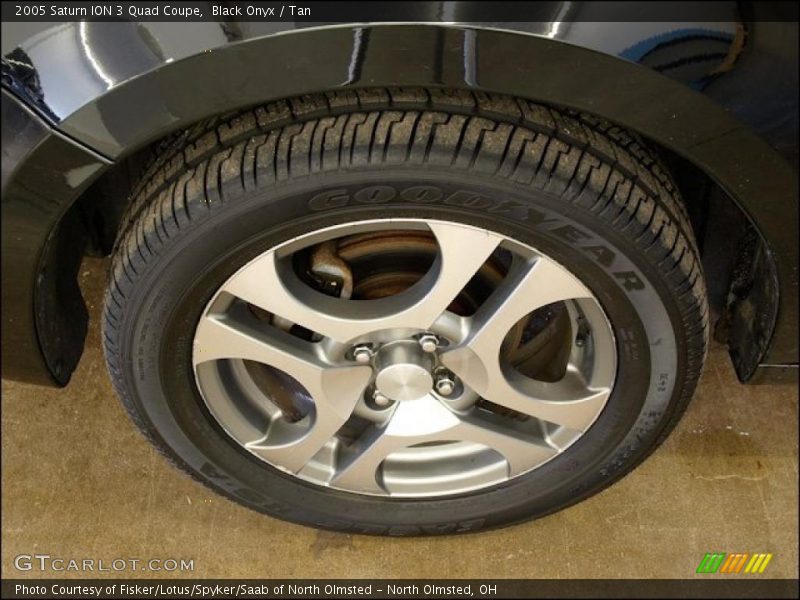Black Onyx / Tan 2005 Saturn ION 3 Quad Coupe