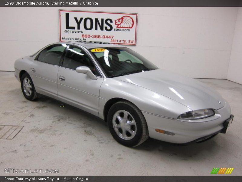 Sterling Metallic / Graphite 1999 Oldsmobile Aurora