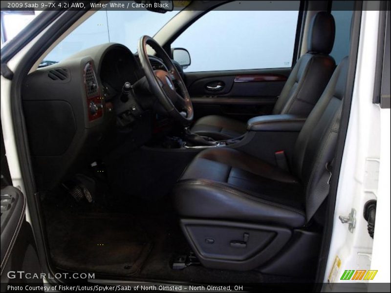 Winter White / Carbon Black 2009 Saab 9-7X 4.2i AWD