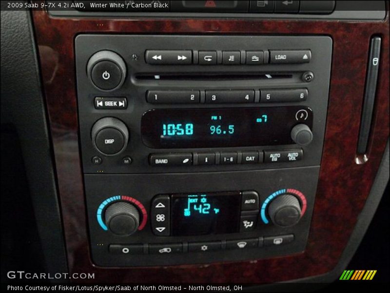 Controls of 2009 9-7X 4.2i AWD