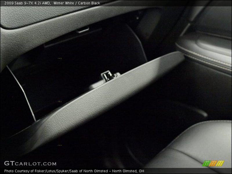 Winter White / Carbon Black 2009 Saab 9-7X 4.2i AWD