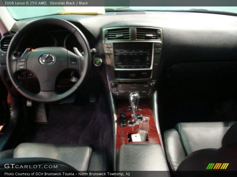 Obsidian Black / Black 2008 Lexus IS 250 AWD