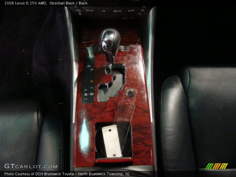 Obsidian Black / Black 2008 Lexus IS 250 AWD