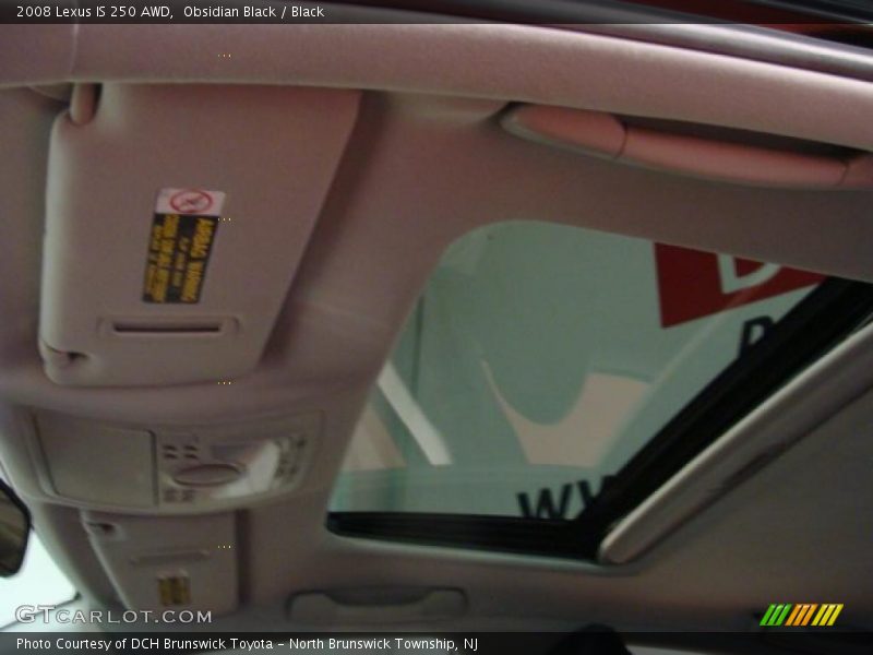 Obsidian Black / Black 2008 Lexus IS 250 AWD