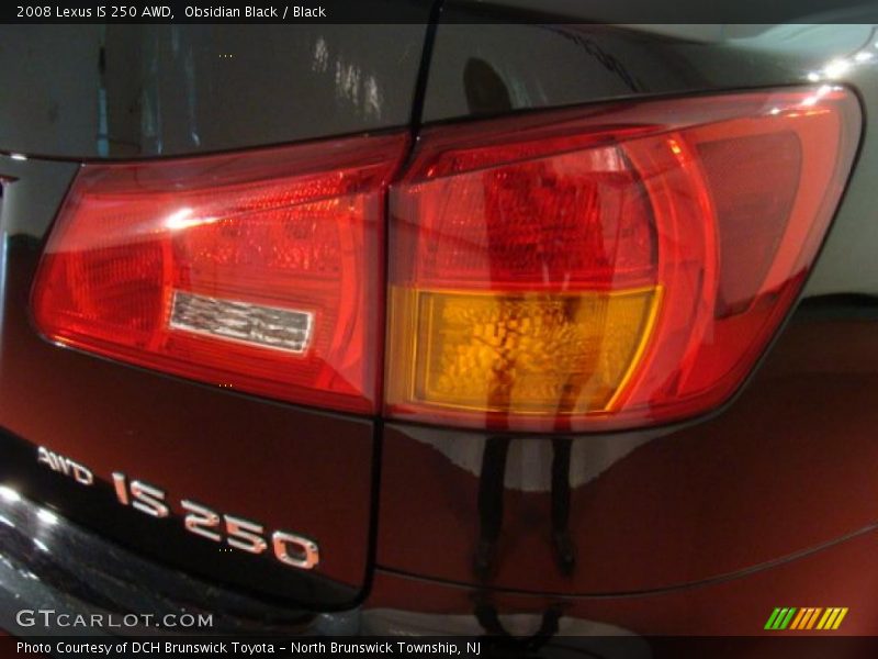 Obsidian Black / Black 2008 Lexus IS 250 AWD