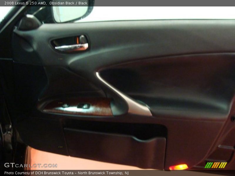 Obsidian Black / Black 2008 Lexus IS 250 AWD