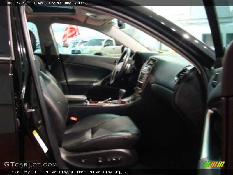 Obsidian Black / Black 2008 Lexus IS 250 AWD
