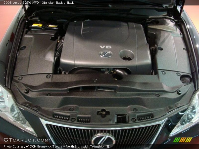 Obsidian Black / Black 2008 Lexus IS 250 AWD