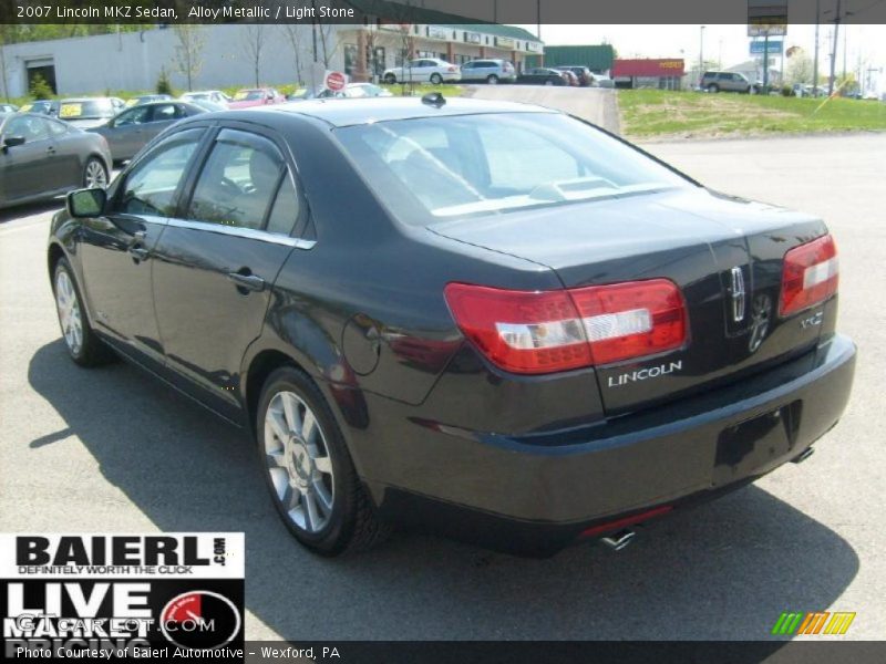 Alloy Metallic / Light Stone 2007 Lincoln MKZ Sedan