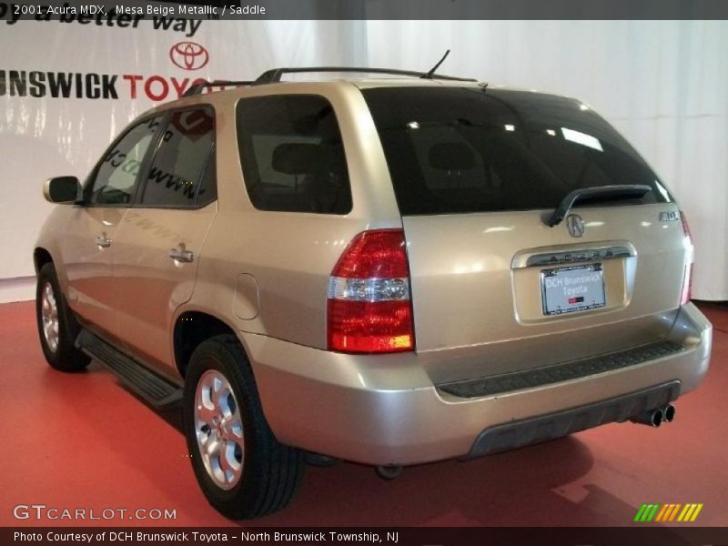 Mesa Beige Metallic / Saddle 2001 Acura MDX