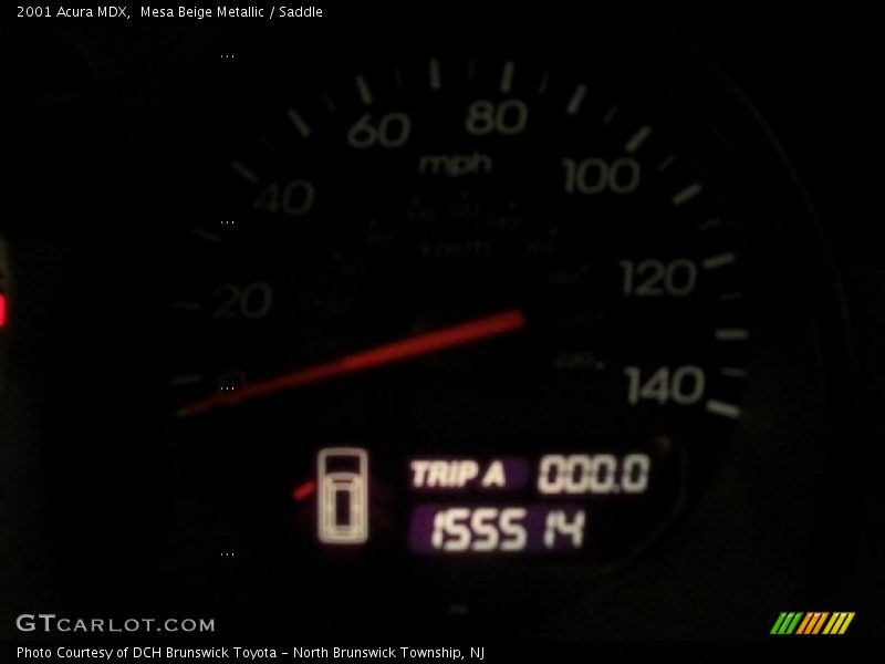 Mesa Beige Metallic / Saddle 2001 Acura MDX