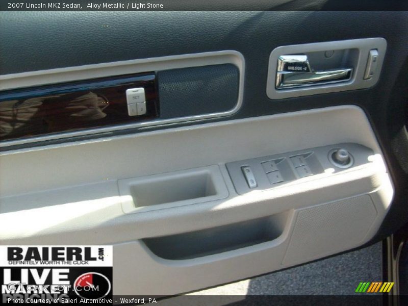 Alloy Metallic / Light Stone 2007 Lincoln MKZ Sedan