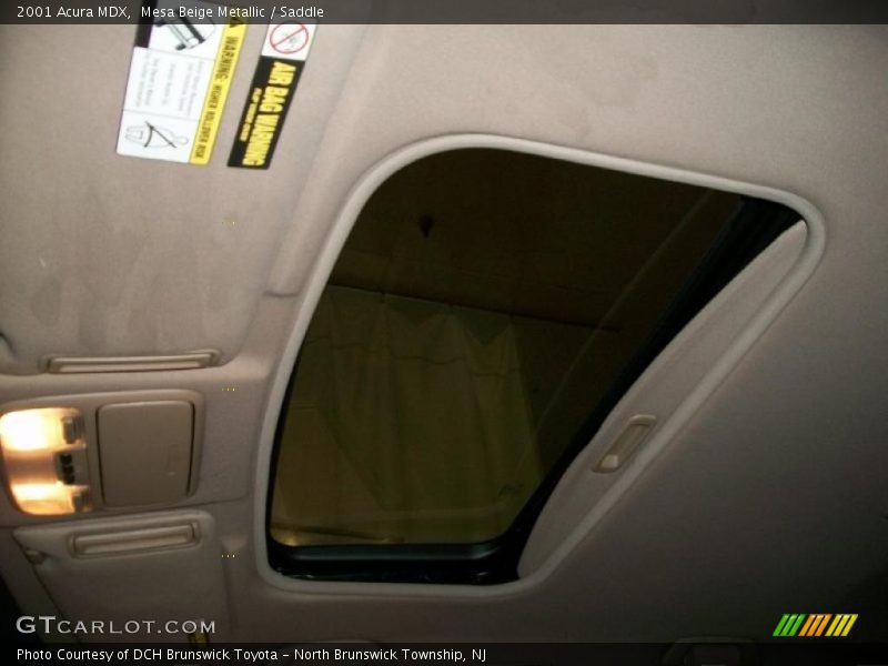 Mesa Beige Metallic / Saddle 2001 Acura MDX